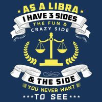 Libra Zodiac Birthday Horoscope Sign Libra Womens T-Shirt