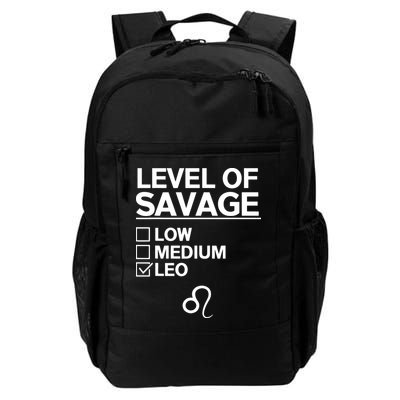 Leo Zodiac Funny Awesome Leos Design Backpack