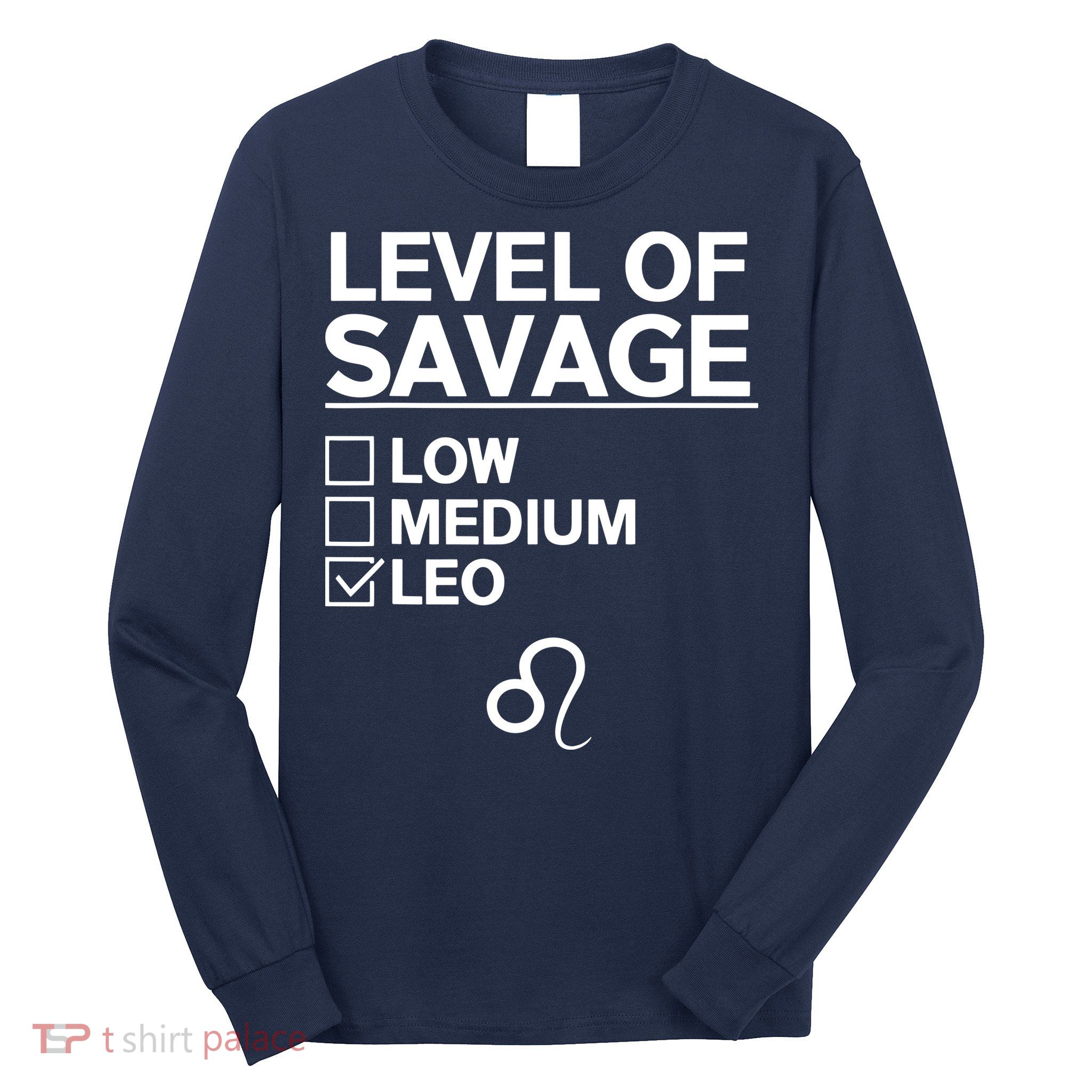 Leo Zodiac Funny Awesome Leos Design Long Sleeve Shirt