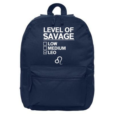 Leo Zodiac Funny Awesome Leos Design 16 in Basic Backpack
