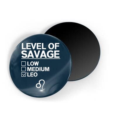 Leo Zodiac Funny Awesome Leos Design Magnet