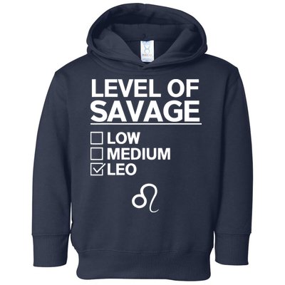 Leo Zodiac Funny Awesome Leos Design Toddler Hoodie