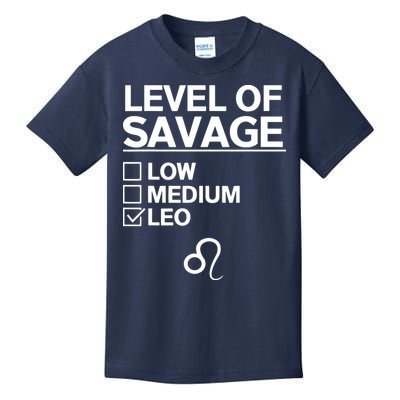 Leo Zodiac Funny Awesome Leos Design Kids T-Shirt