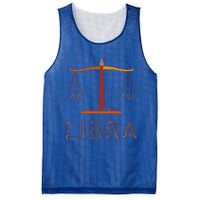 Libra Zodiac Fall Libra Birthday Gift Mesh Reversible Basketball Jersey Tank