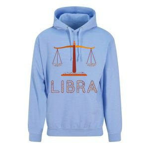 Libra Zodiac Fall Libra Birthday Gift Unisex Surf Hoodie