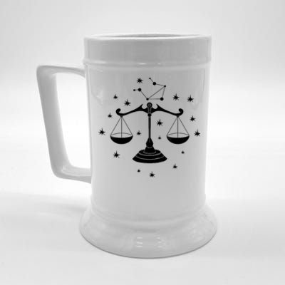 Libra Zodiac Gift Beer Stein