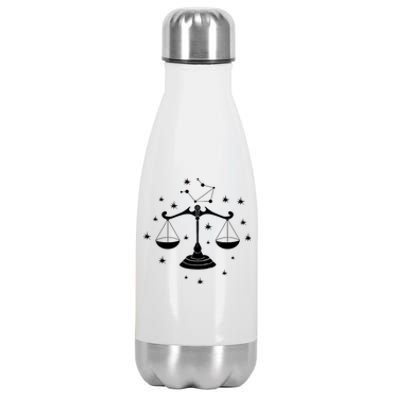 Libra Zodiac Gift Stainless Steel Insulated Water Bottle