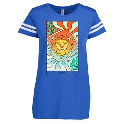 Leo Zodiac Enza Ladies Jersey Football T-Shirt