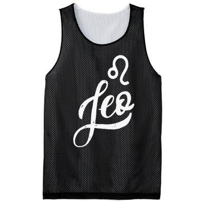 Leo Zodiac Mesh Reversible Basketball Jersey Tank