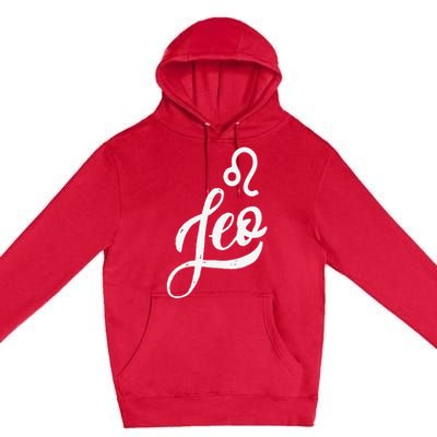 Leo Zodiac Premium Pullover Hoodie