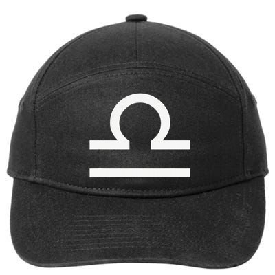 Libra zodiac 7-Panel Snapback Hat