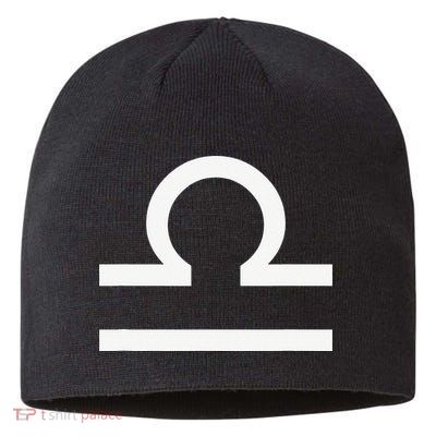 Libra zodiac Sustainable Beanie