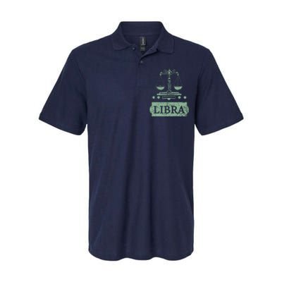 Libra Zodiac Softstyle Adult Sport Polo