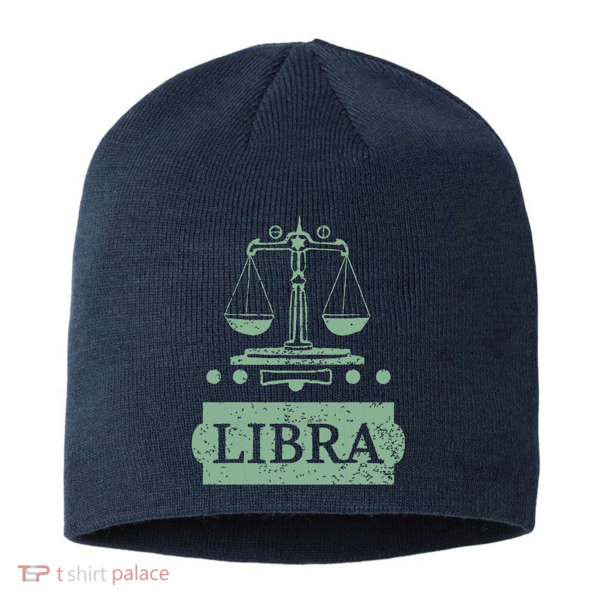 Libra Zodiac Sustainable Beanie