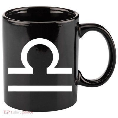 Libra Zodiac 11oz C Handle Ceramic Mug