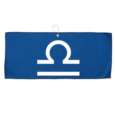 Libra Zodiac Large Microfiber Waffle Golf Towel