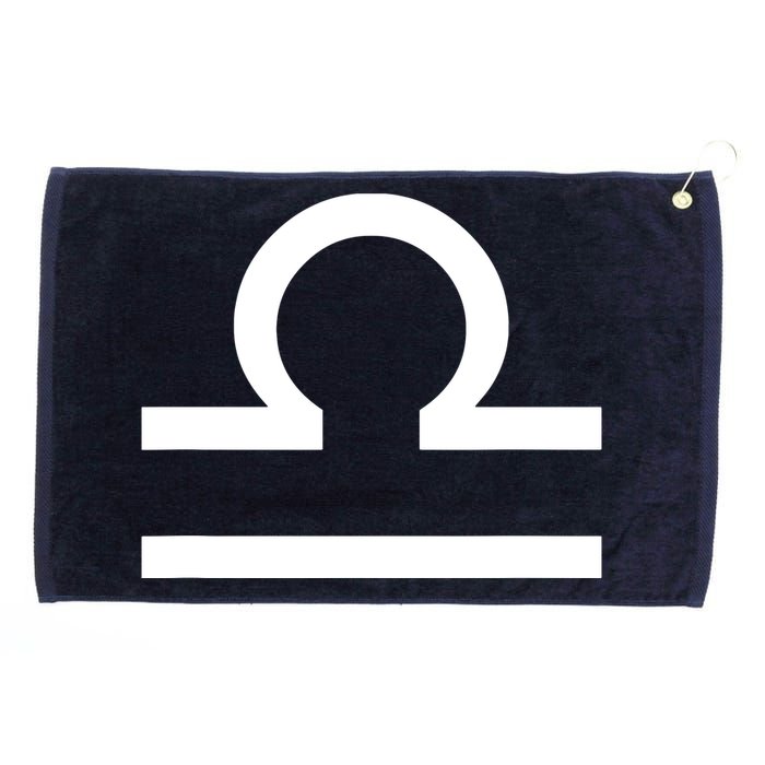 Libra Zodiac Grommeted Golf Towel