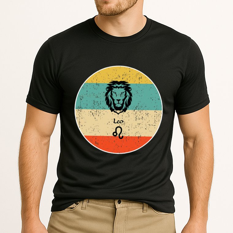Leo Zodiac Cooling Performance Crew T-Shirt