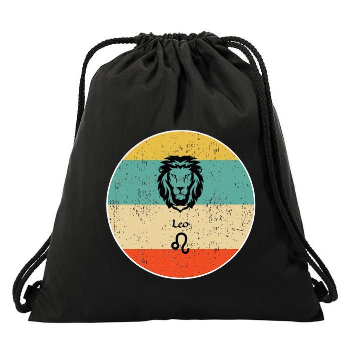 Leo Zodiac Drawstring Bag