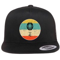 Leo Zodiac Flat Bill Trucker Hat