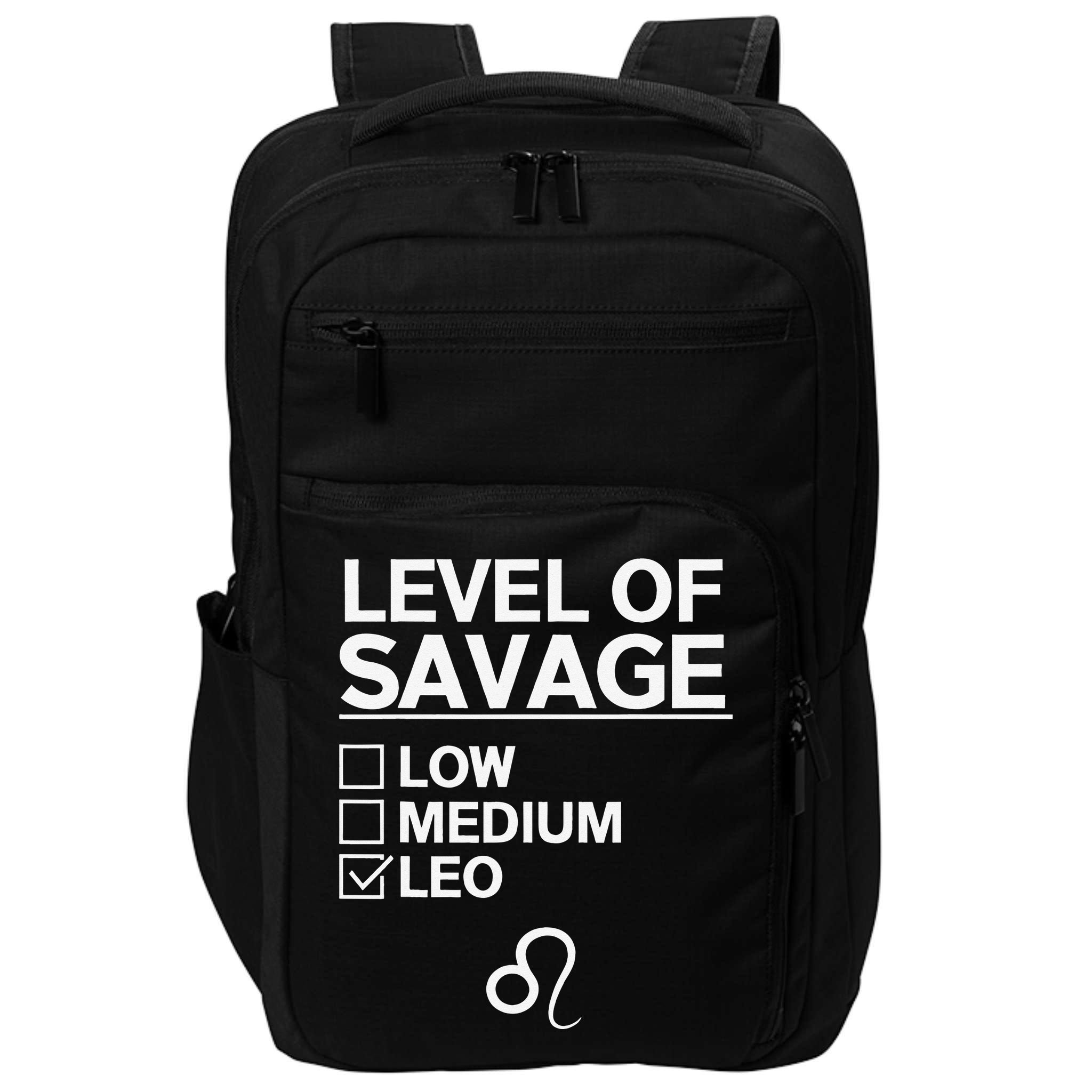 Leo Zodiac Merch Funny Awesome Leos Design Impact Tech Backpack