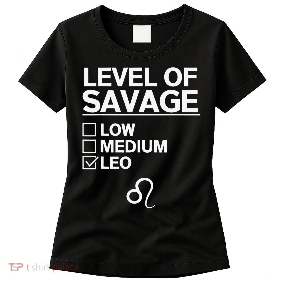 Leo Zodiac Merch Funny Awesome Leos Design Womens T-Shirt