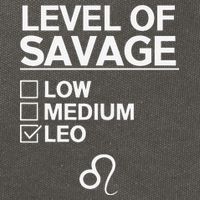 Leo Zodiac Merch Funny Awesome Leos Design Cotton Canvas Backpack