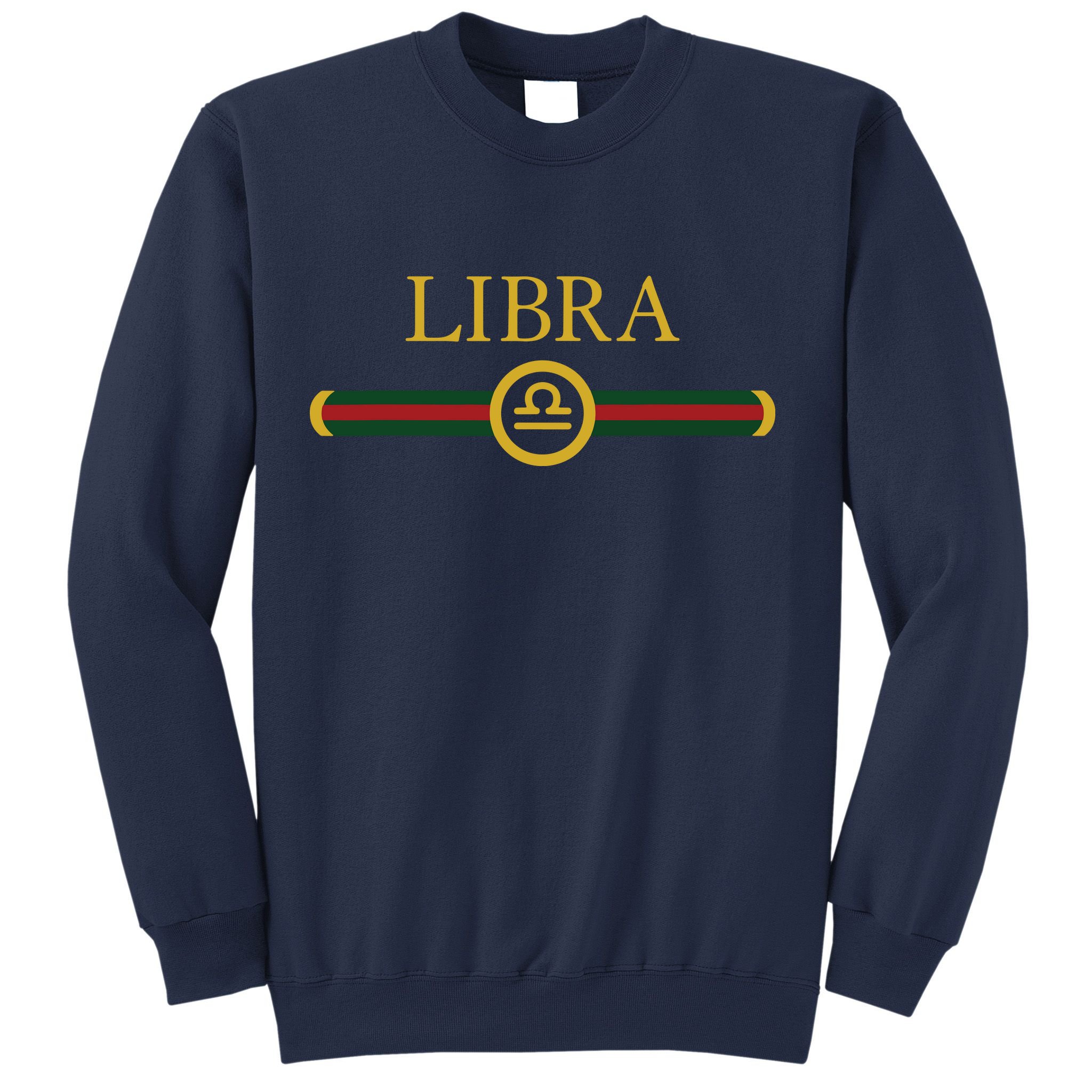 Libra Zodiac October Sep Birthday Graphic Art Libra Sign Sweatshirt