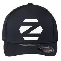 Linux Zorin Os With White Logo Open Source Os Flexfit Unipanel Trucker Cap