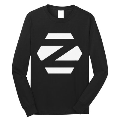 Linux Zorin Os With White Logo Open Source Os Long Sleeve Shirt