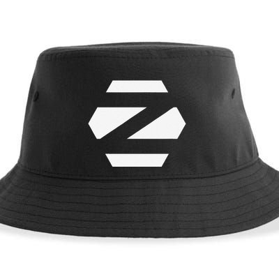Linux Zorin Os With White Logo Open Source Os Sustainable Bucket Hat