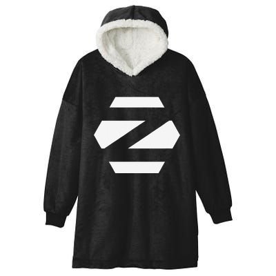 Linux Zorin Os With White Logo Open Source Os Hooded Wearable Blanket