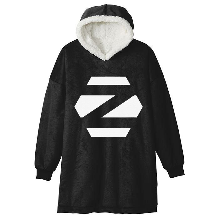 Linux Zorin Os With White Logo Open Source Os Hooded Wearable Blanket