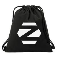Linux Zorin Os With White Logo Open Source Os Drawstring Bag