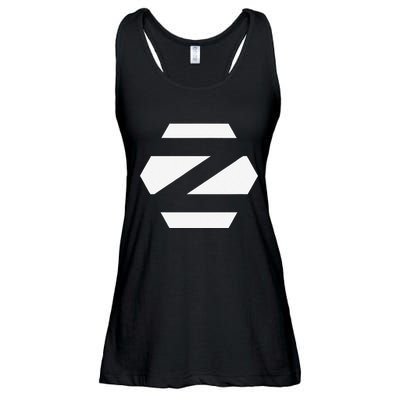 Linux Zorin Os With White Logo Open Source Os Ladies Essential Flowy Tank