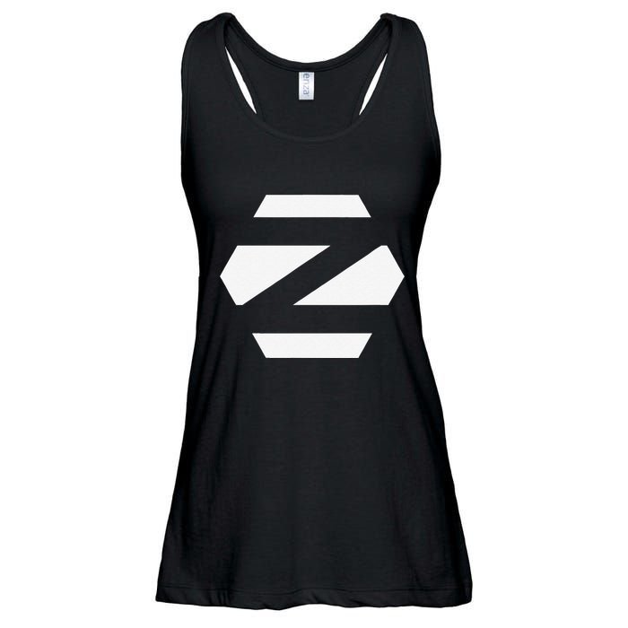 Linux Zorin Os With White Logo Open Source Os Ladies Essential Flowy Tank