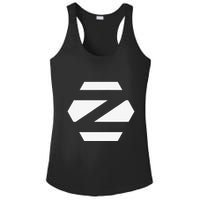 Linux Zorin Os With White Logo Open Source Os Ladies PosiCharge Competitor Racerback Tank