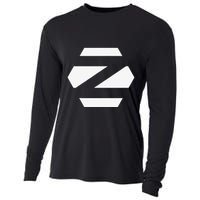 Linux Zorin Os With White Logo Open Source Os Cooling Performance Long Sleeve Crew