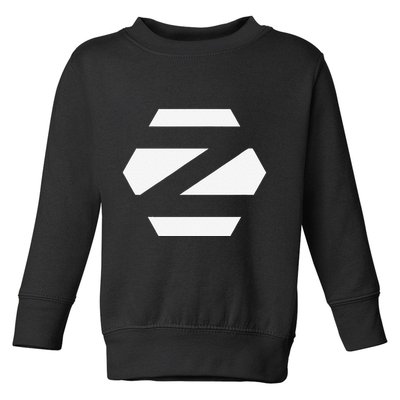 Linux Zorin Os With White Logo Open Source Os Toddler Sweatshirt