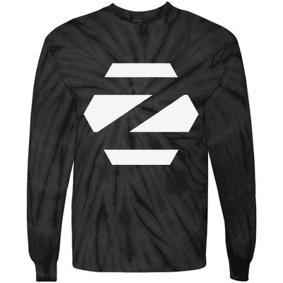 Linux Zorin Os With White Logo Open Source Os Tie-Dye Long Sleeve Shirt