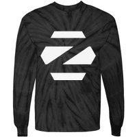 Linux Zorin Os With White Logo Open Source Os Tie-Dye Long Sleeve Shirt