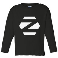 Linux Zorin Os With White Logo Open Source Os Toddler Long Sleeve Shirt