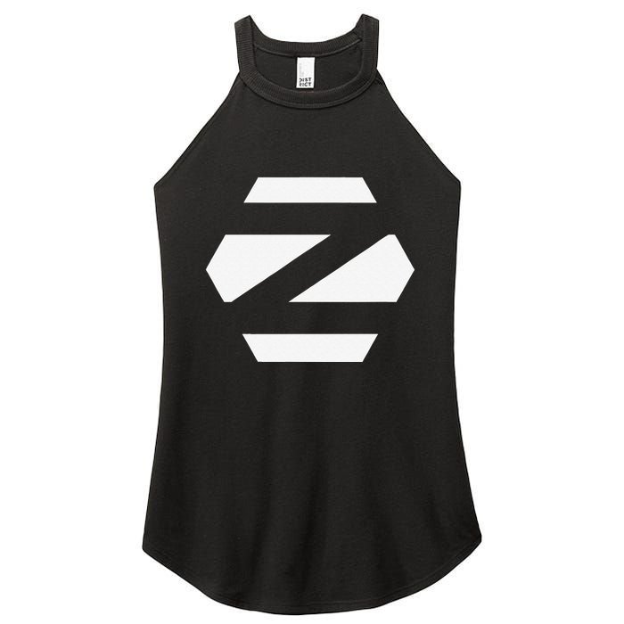 Linux Zorin Os With White Logo Open Source Os Women's Perfect Tri Rocker Tank