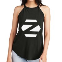 Linux Zorin Os With White Logo Open Source Os Women's Perfect Tri Rocker Tank