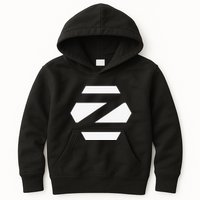 Linux Zorin Os With White Logo Open Source Os Kids Hoodie