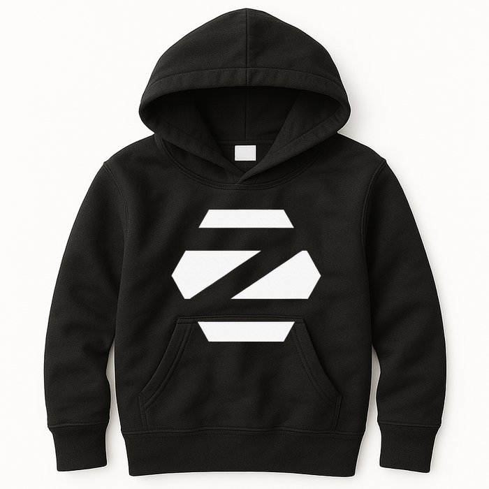 Linux Zorin Os With White Logo Open Source Os Kids Hoodie