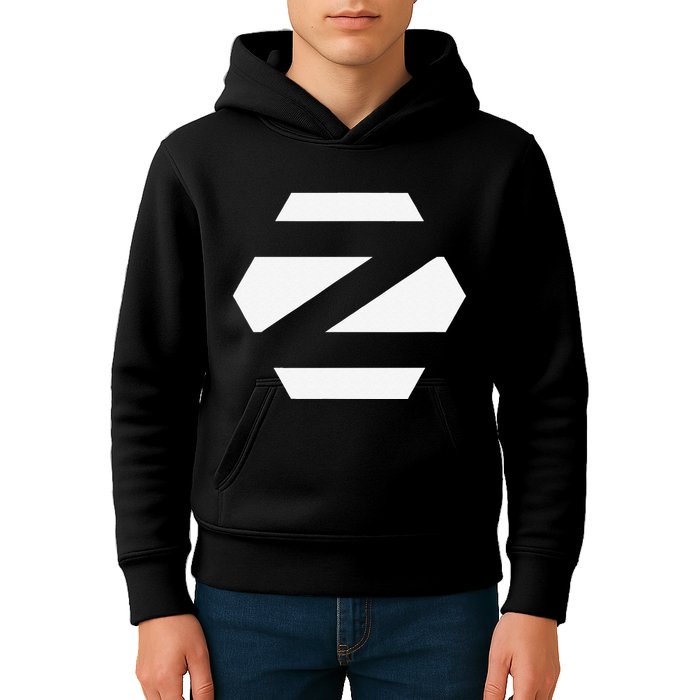 Linux Zorin Os With White Logo Open Source Os Kids Hoodie