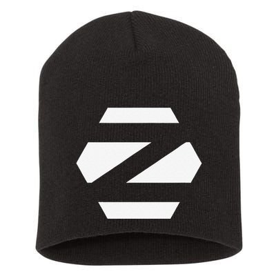 Linux Zorin Os With White Logo Open Source Os Short Acrylic Beanie