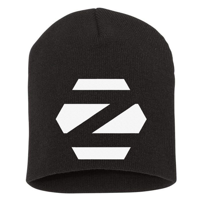 Linux Zorin Os With White Logo Open Source Os Short Acrylic Beanie