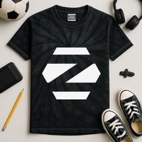 Linux Zorin Os With White Logo Open Source Os Kids Tie-Dye T-Shirt